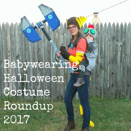 Babywearing Halloween Costume Roundup 2017