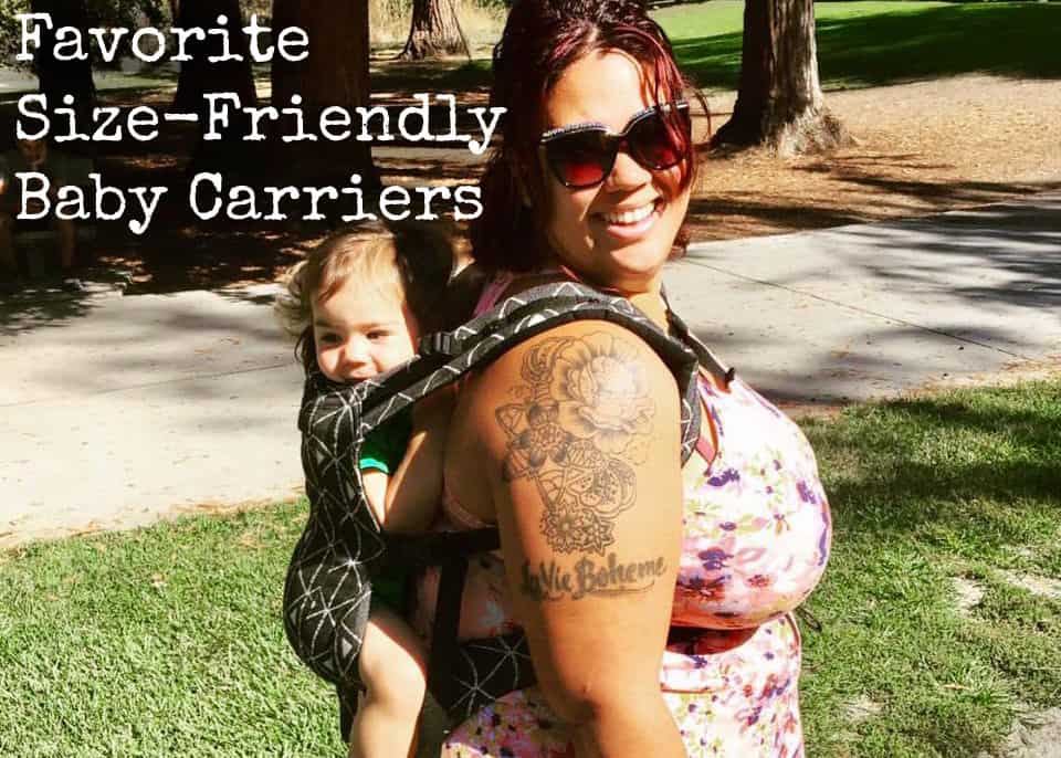 Our favorite plus-size baby carrier options for plus-size | Size friendly carriers